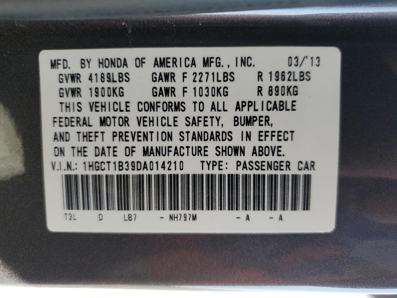 2013 Honda Accord - Image 14