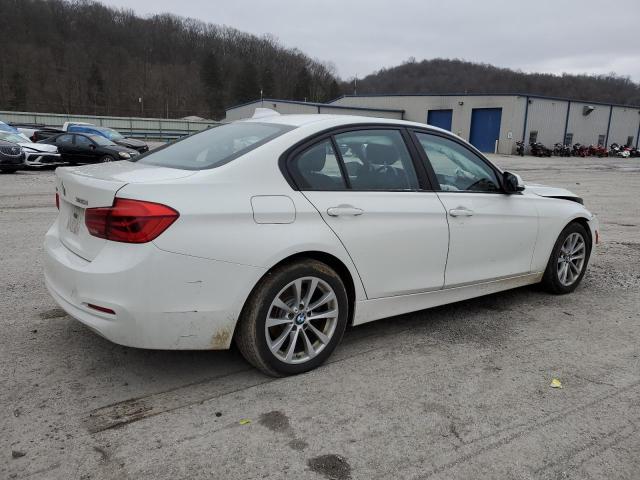  BMW 3 SERIES 2018 Белы