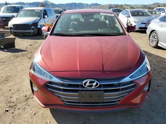  HYUNDAI ELANTRA 2020 Red