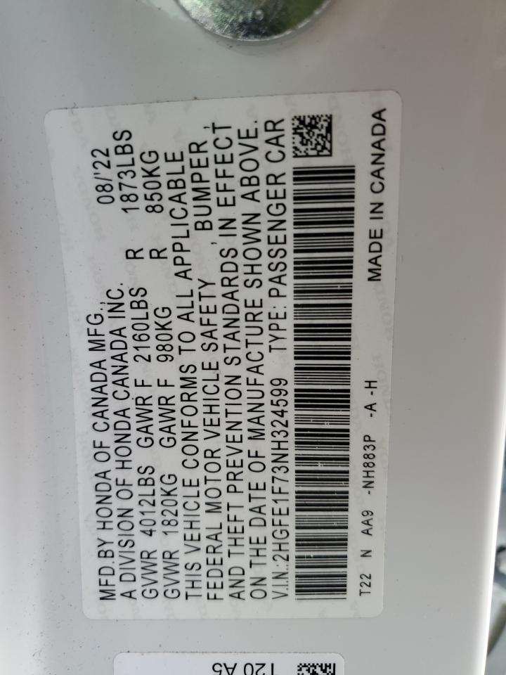 2022 Honda Civic - Image 15
