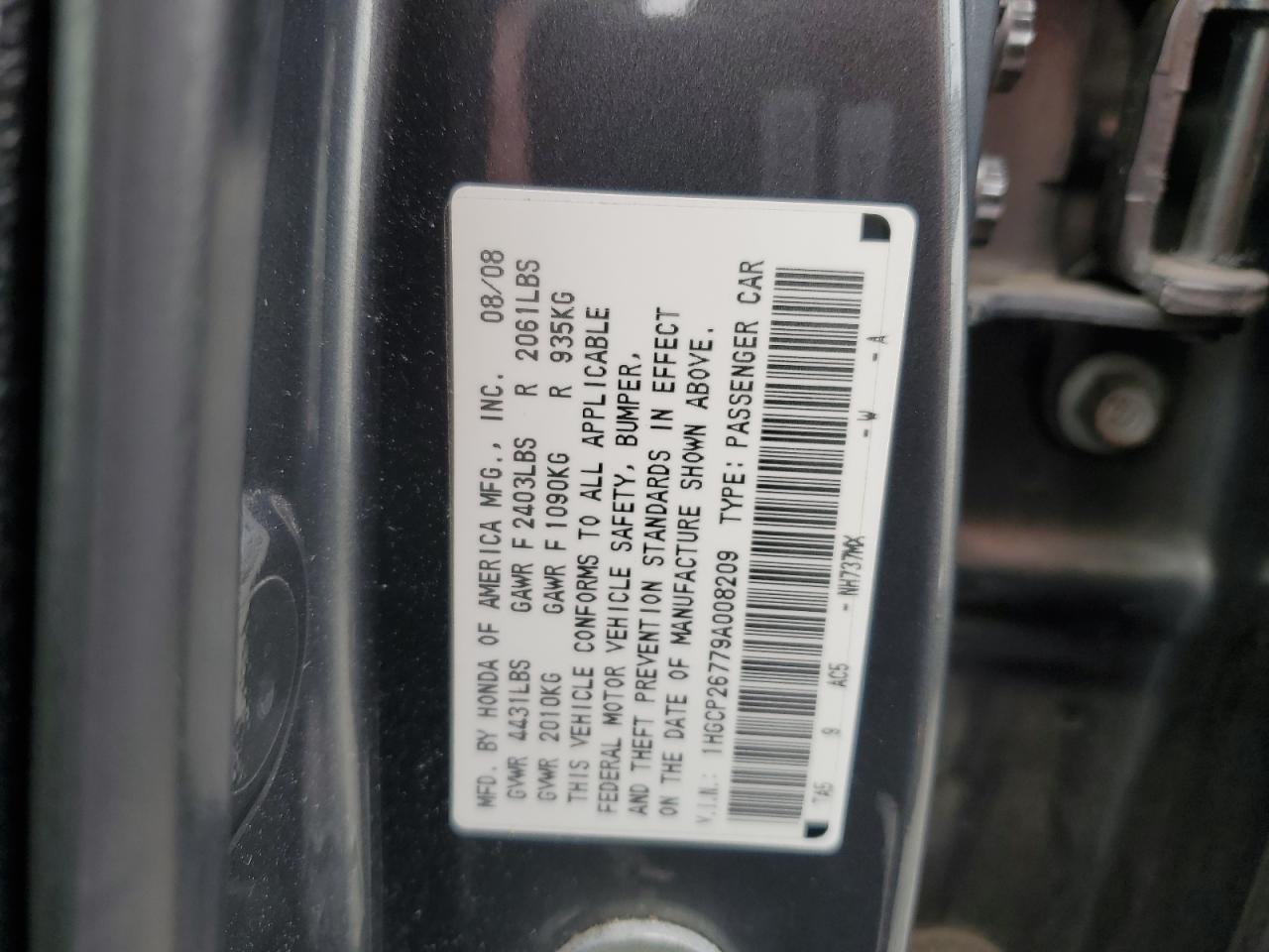 2009 Honda Accord - Image 13