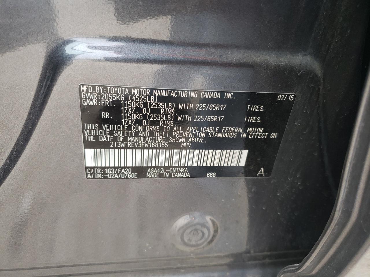 2015 Toyota RAV 4 - Image 13