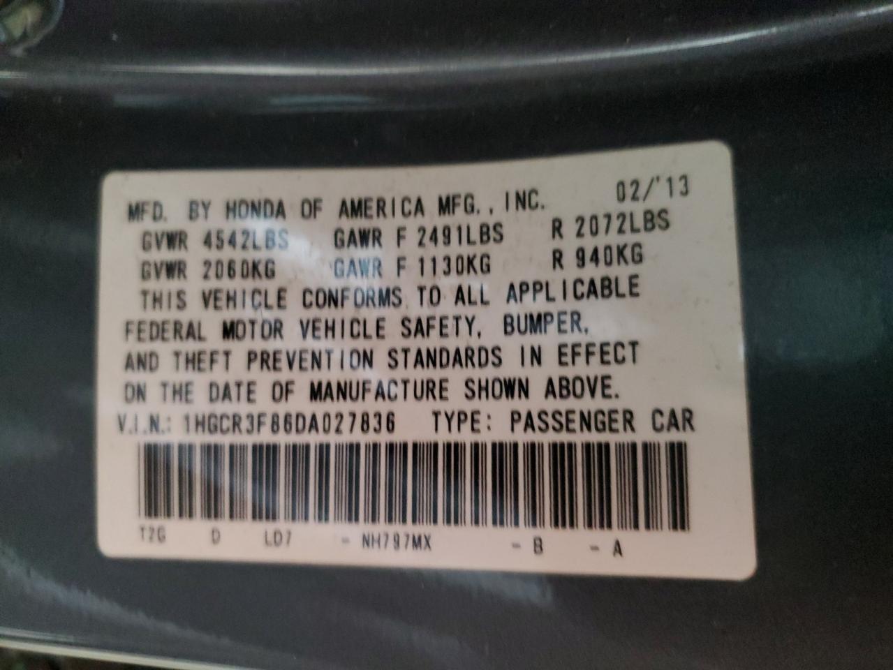 2013 Honda Accord - Image 13