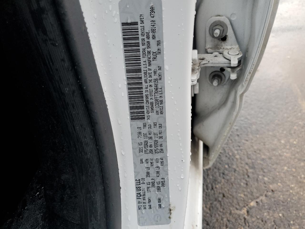 2019 RAM 1500 - Image 12