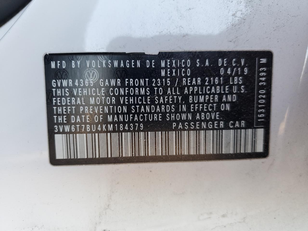 2019 Volkswagen Jetta - Image 12