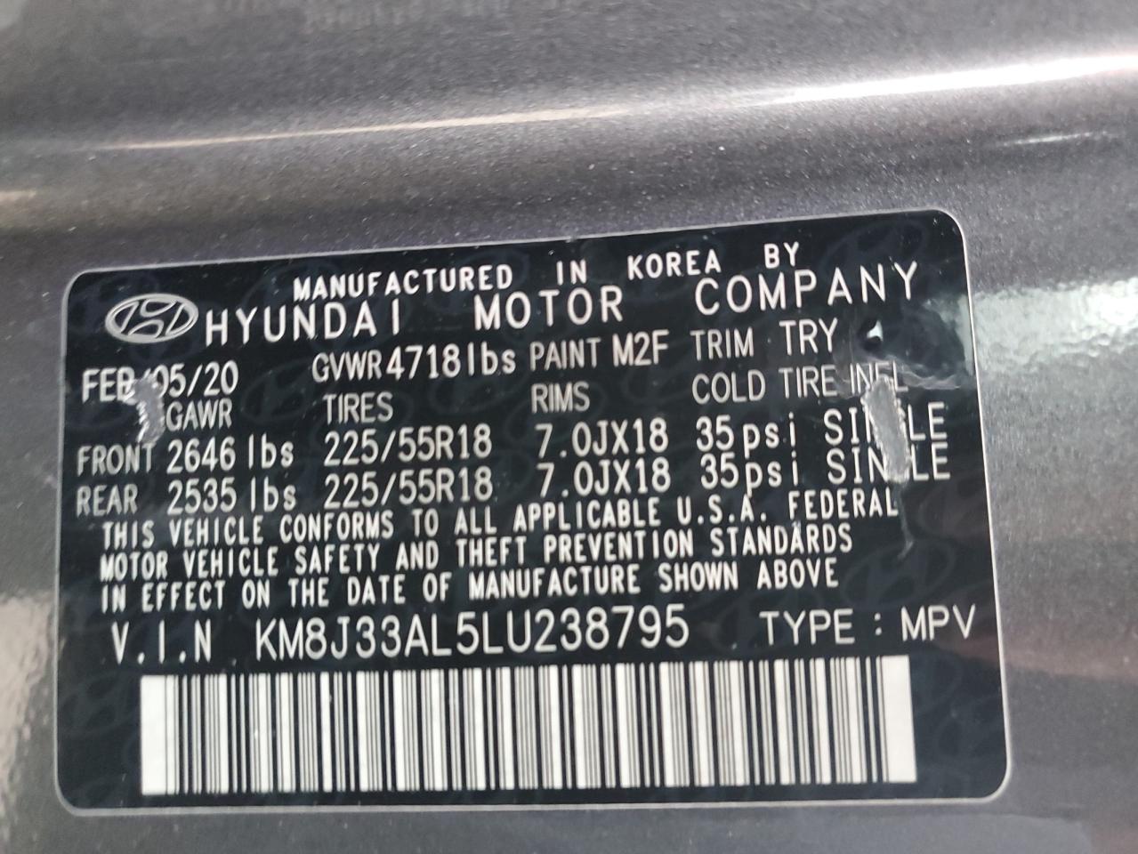 2020 Hyundai Tucson - Image 14