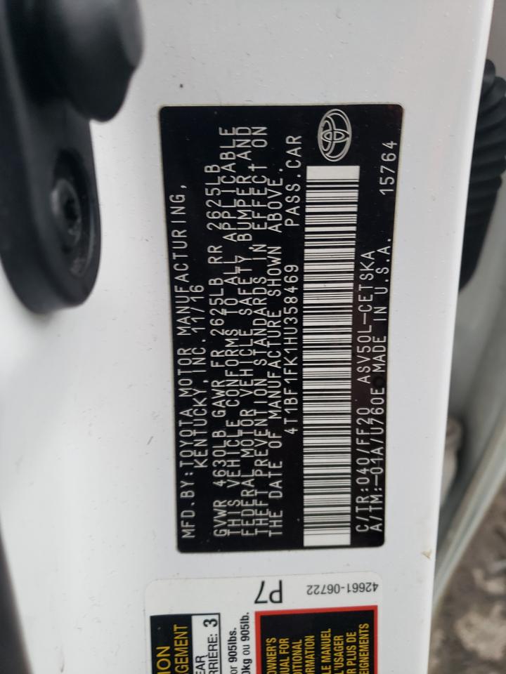 2017 Toyota Camry - Image 12