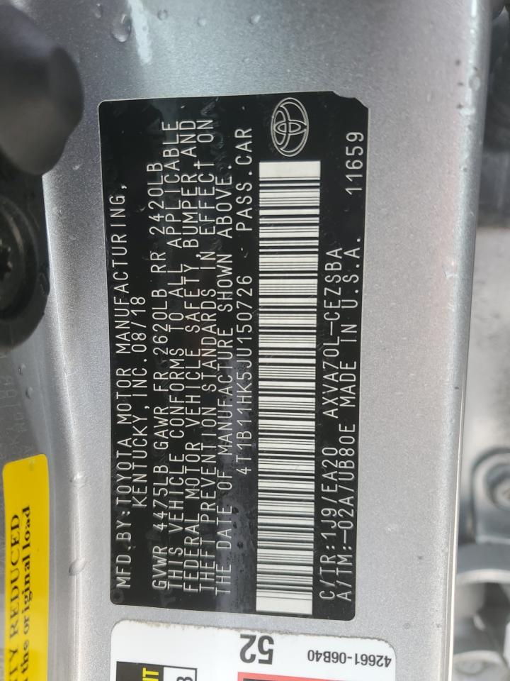 2018 Toyota Camry - Image 12