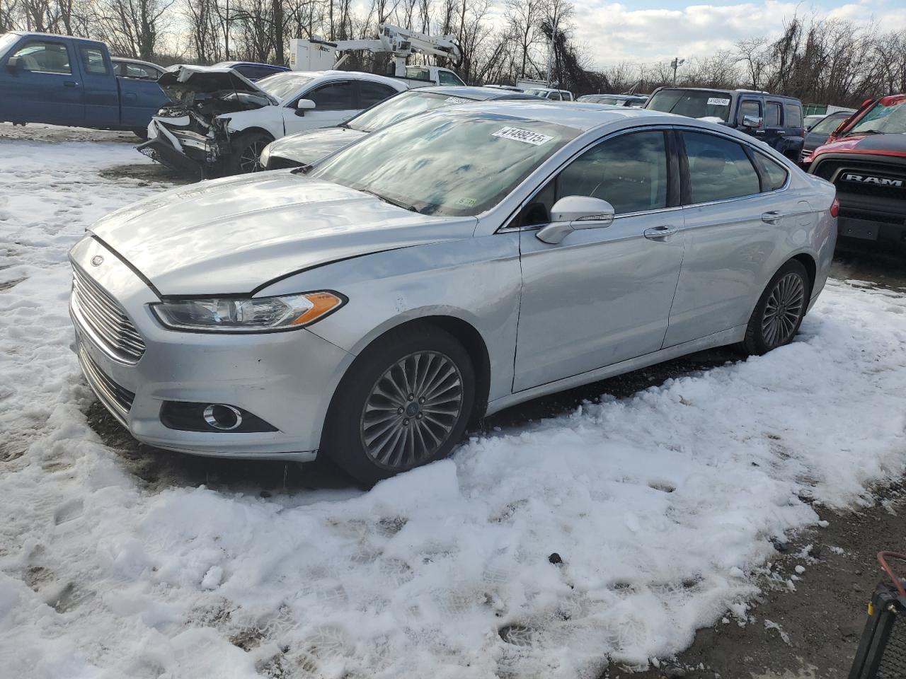 VIN 3FA6P0K95ER380449 2014 FORD FUSION no.1