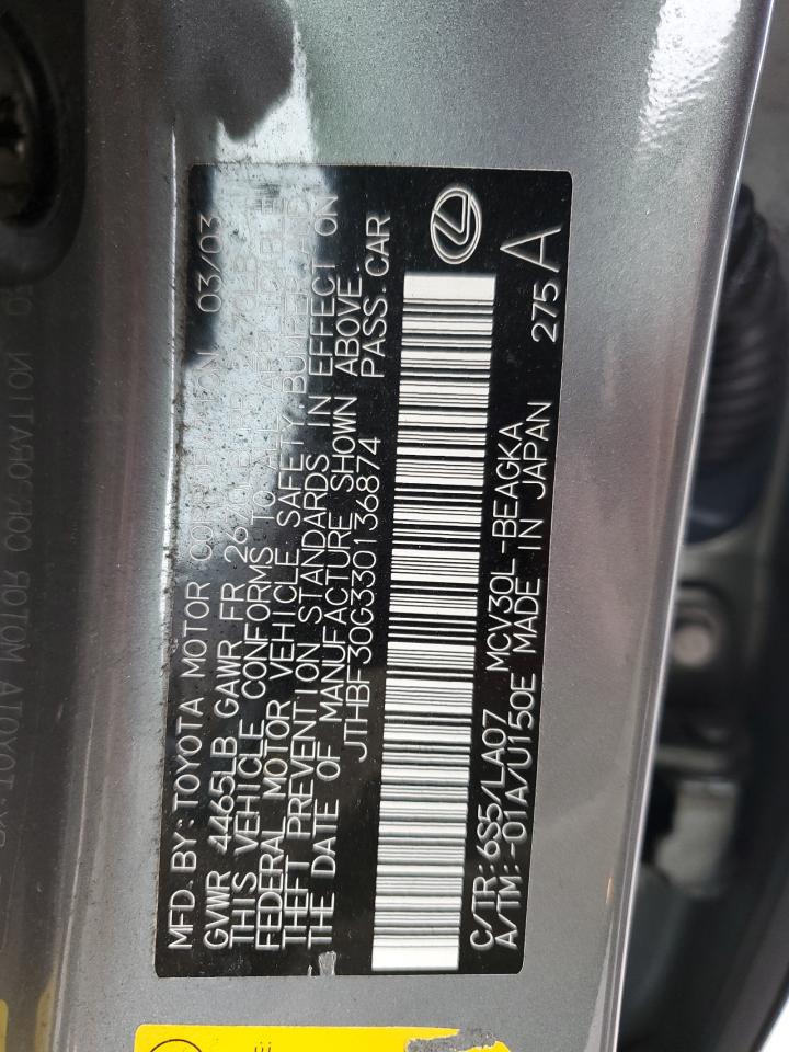 2003 Lexus ES - Image 13