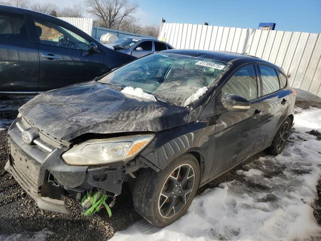 Hatchbacks FORD FOCUS 2014 Czarny