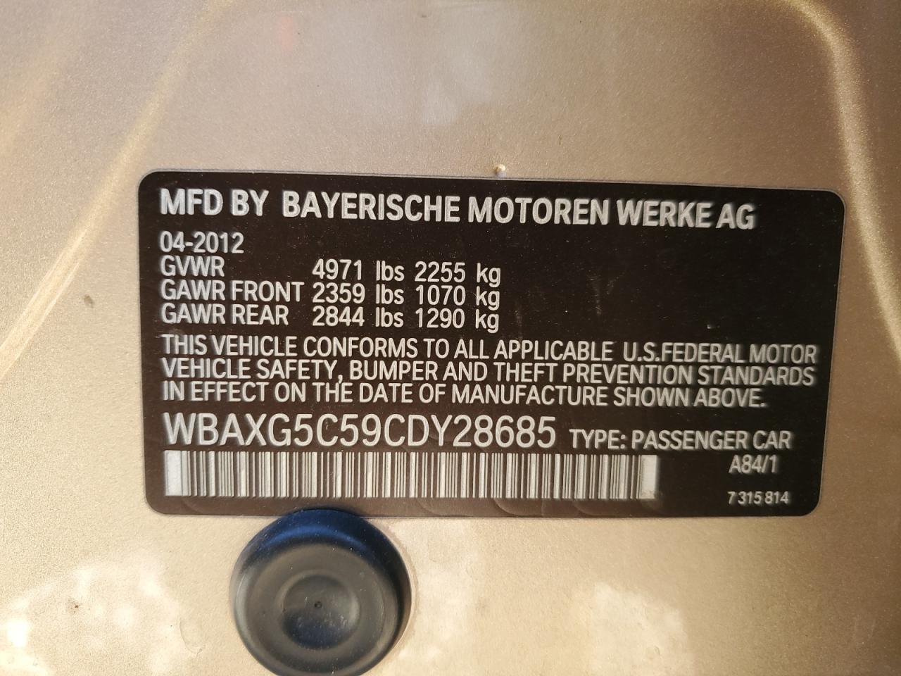 2012 BMW 5er - Image 15