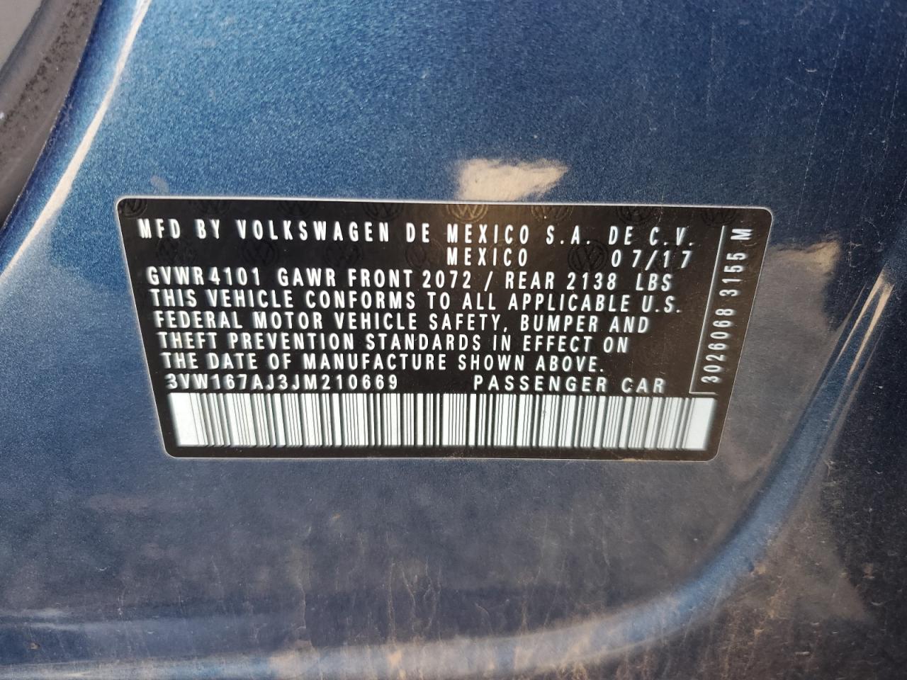 2018 Volkswagen Jetta - Image 15