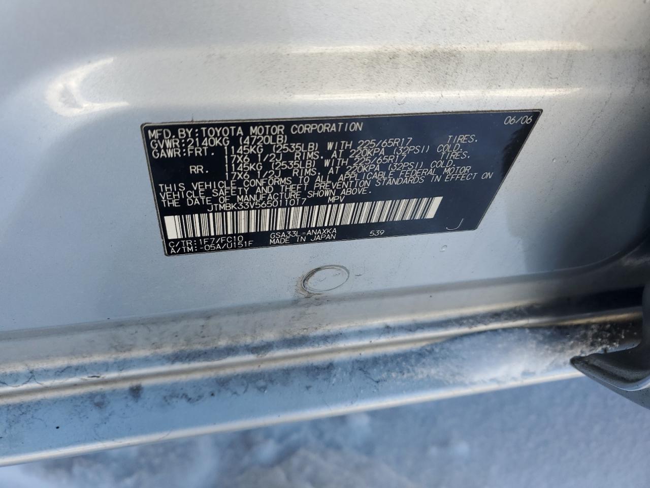 2006 Toyota RAV 4 - Image 13