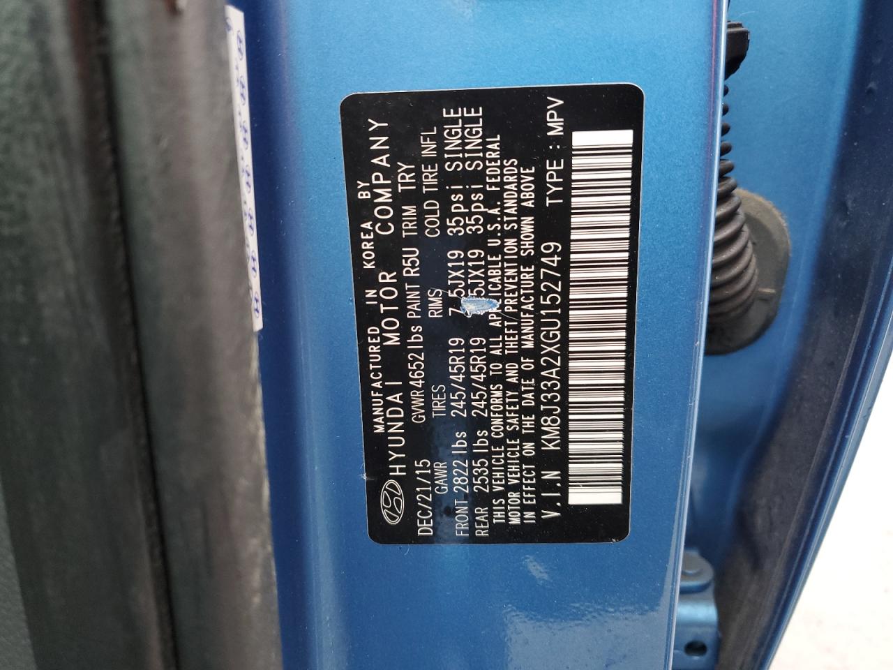 2016 Hyundai Tucson - Image 12