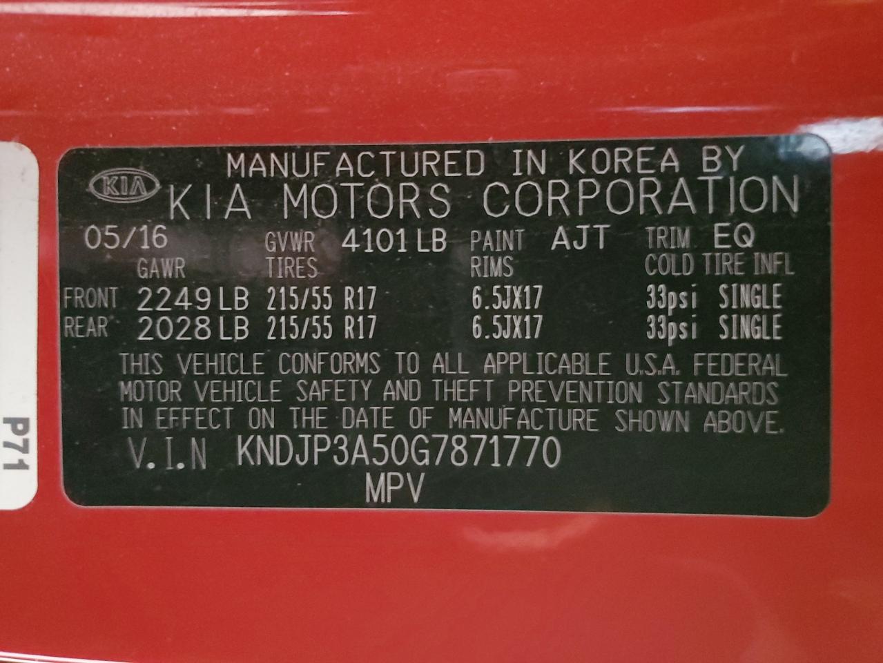2016 Kia Soul - Image 12