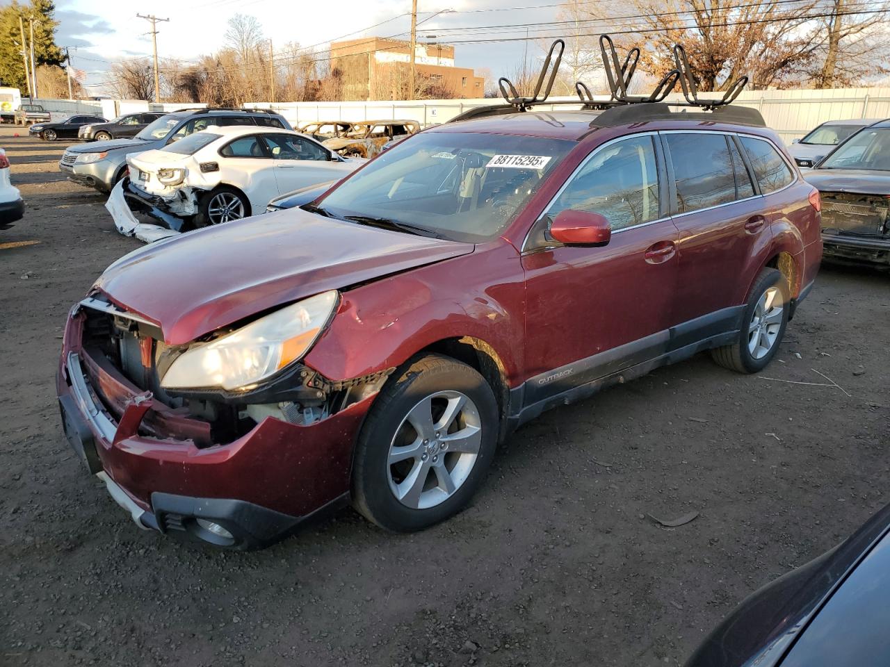 VIN 4S4BRBLC2E3247084 2014 SUBARU OUTBACK no.1