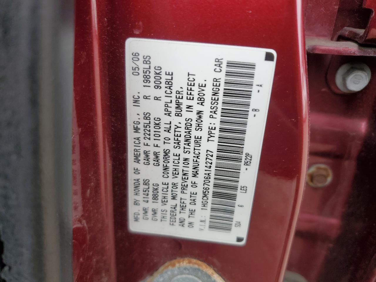 2006 Honda Accord - Image 13