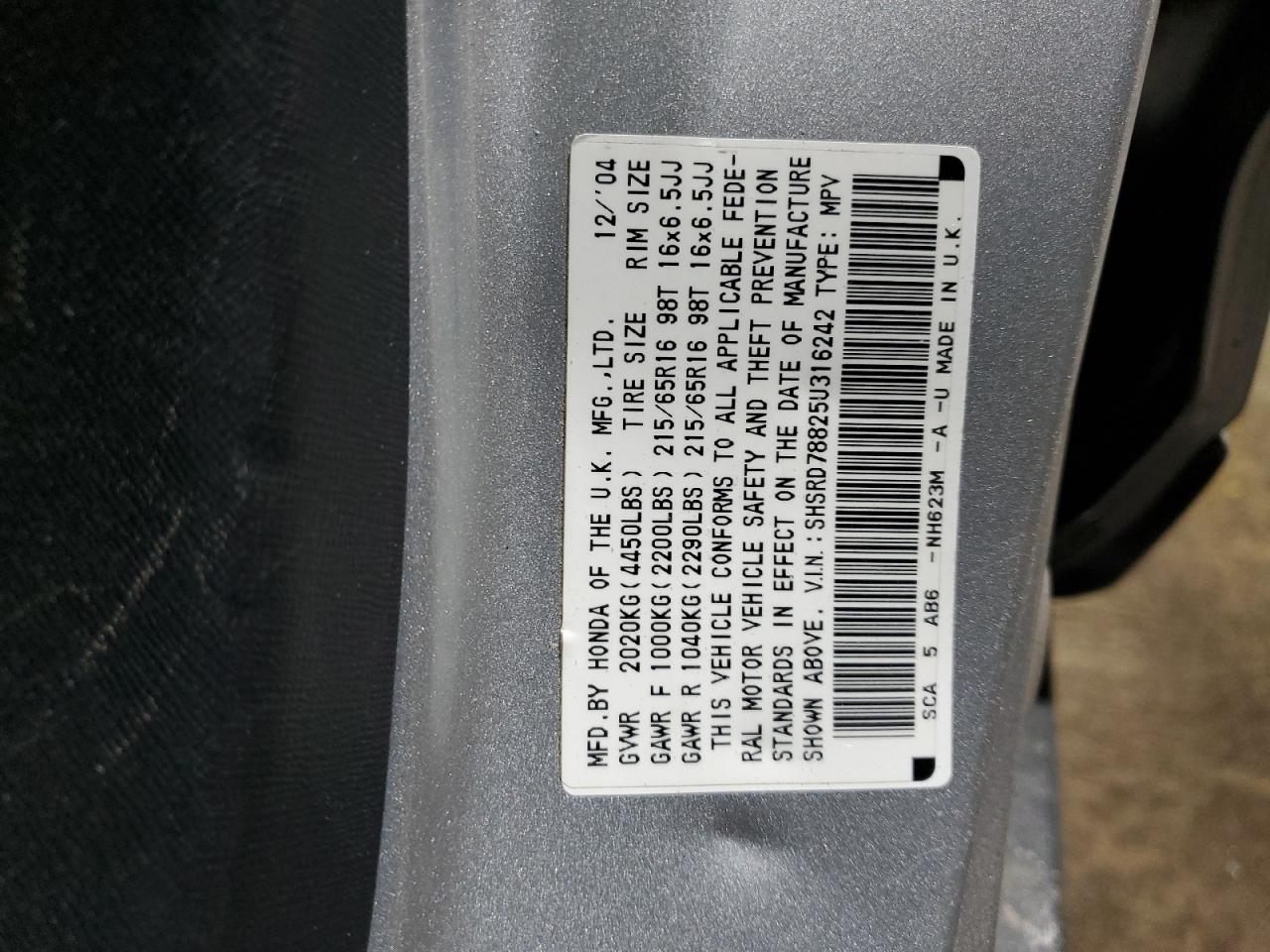2005 Honda CR-V - Image 13