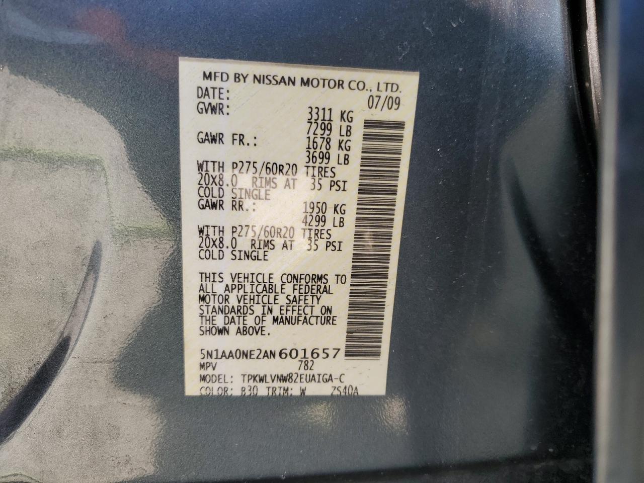 2010 Nissan Armada - Image 13