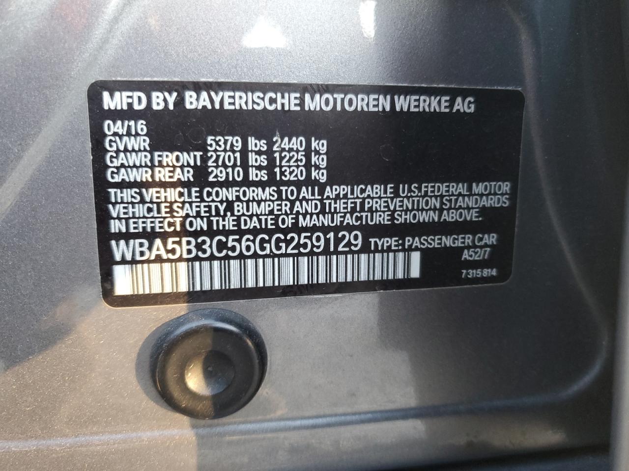 2016 BMW 5er - Image 12