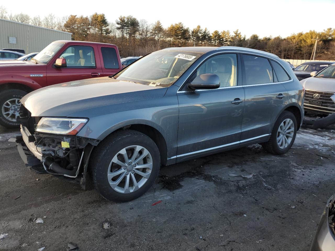 2013 Audi Q5 Premium na sprzedaż w Exeter, RI - Front End