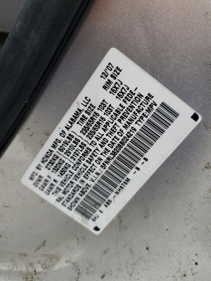2008 Honda Odyssey - Image 15