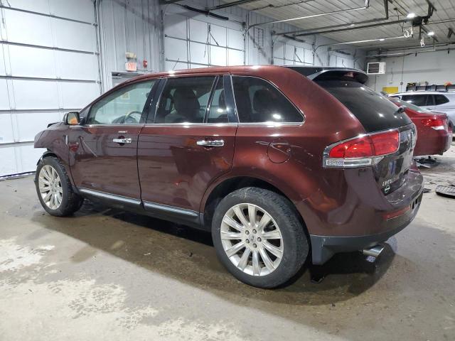 Паркетники LINCOLN MKX 2012 Бордовый