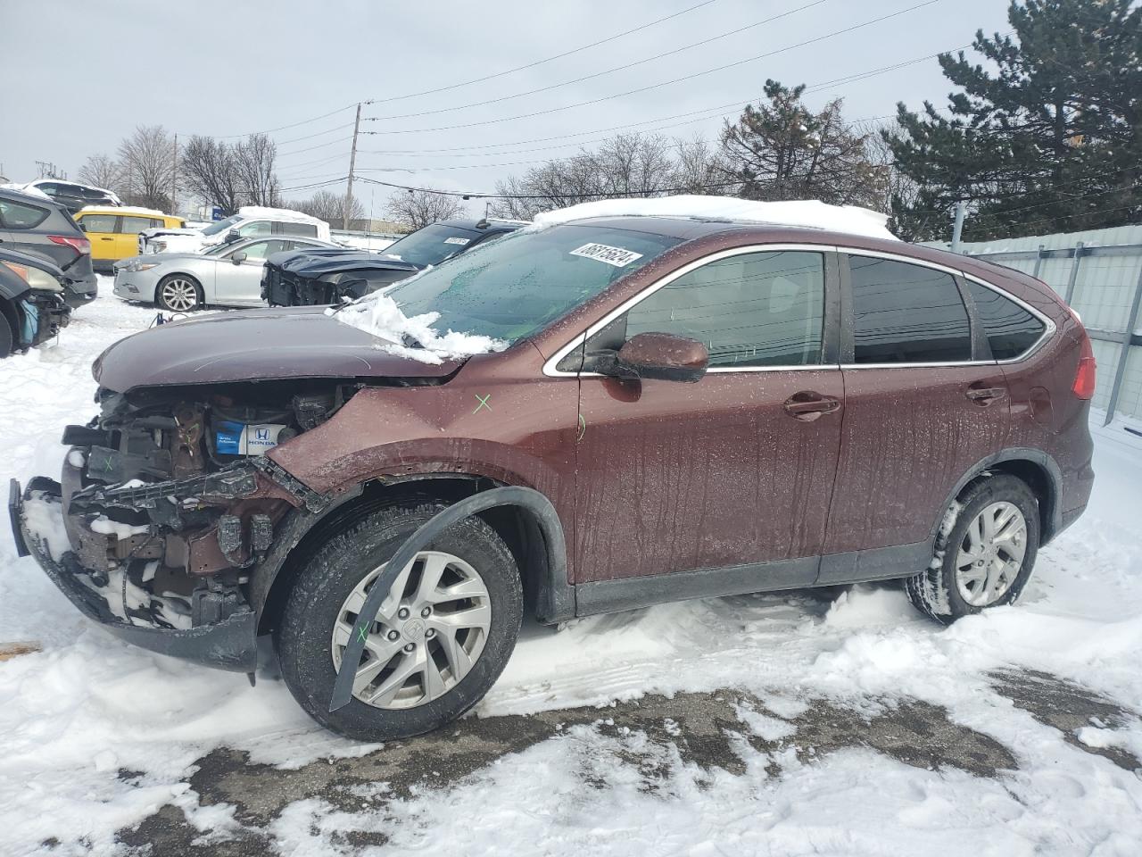 2016 Honda Cr-V Ex للبيع في Moraine، OH - Front End