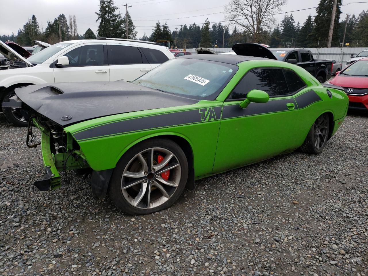 VIN 2C3CDZBT6HH594392 2017 DODGE CHALLENGER no.1