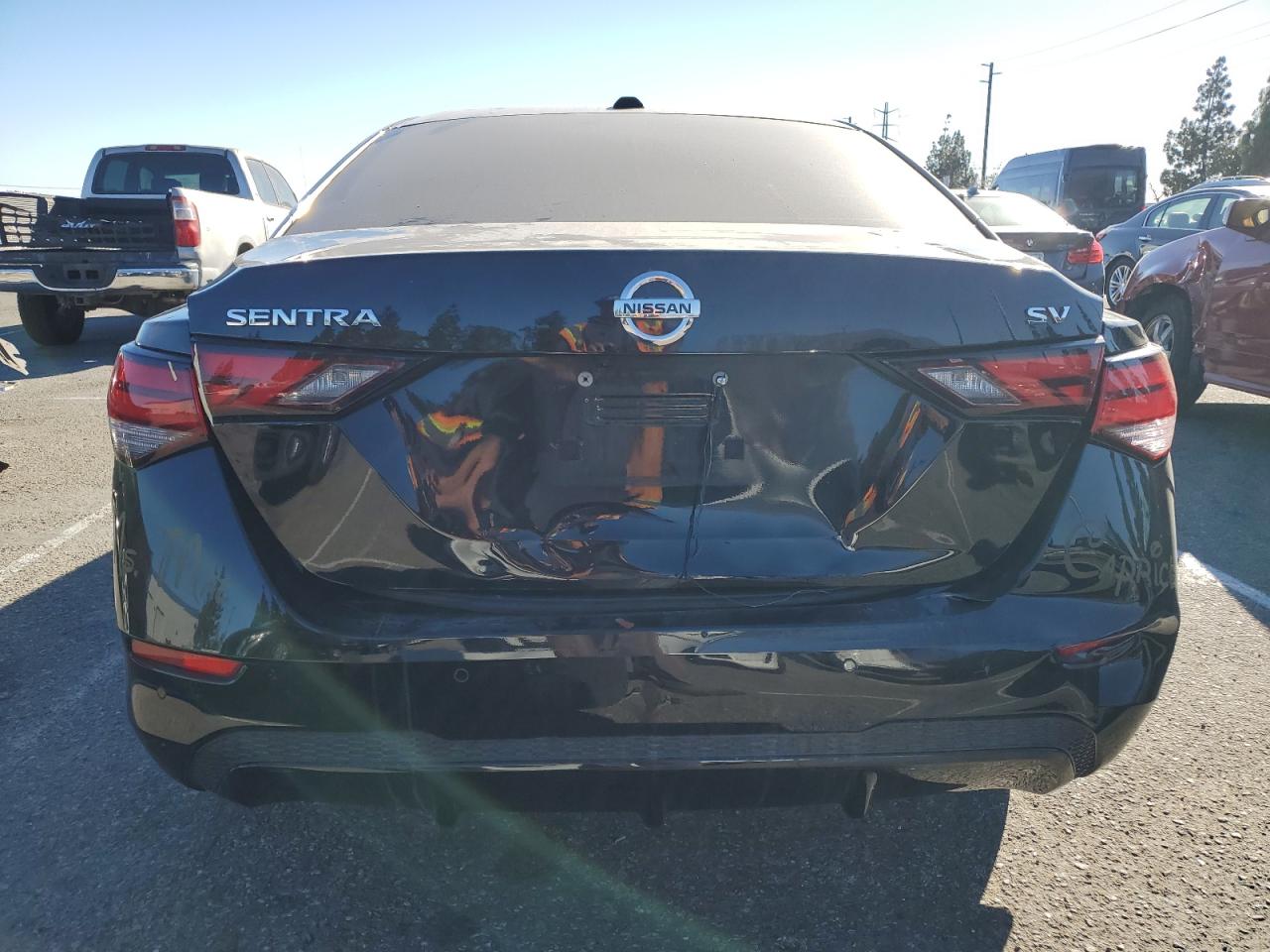 2022 Nissan Sentra Sv VIN: 3N1AB8CV6NY220490 Lot: 42387695