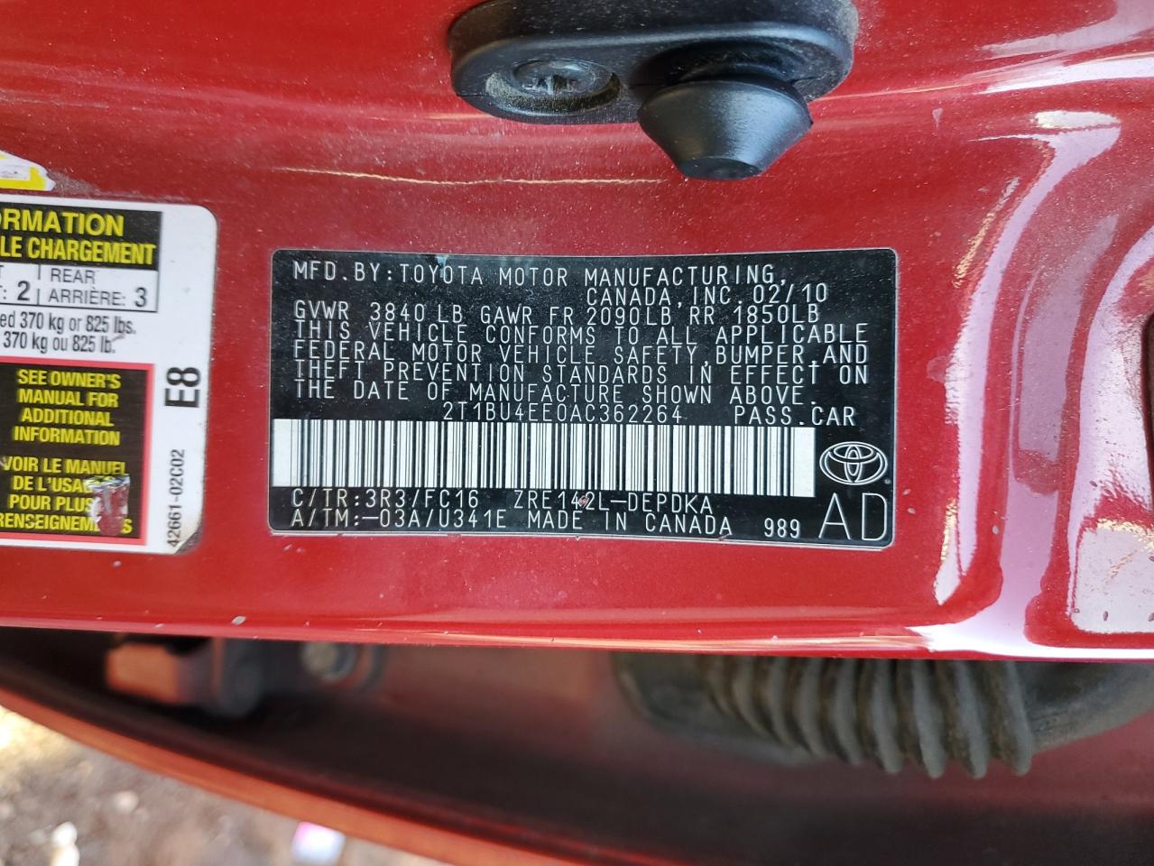 2010 Toyota Corolla - Image 14