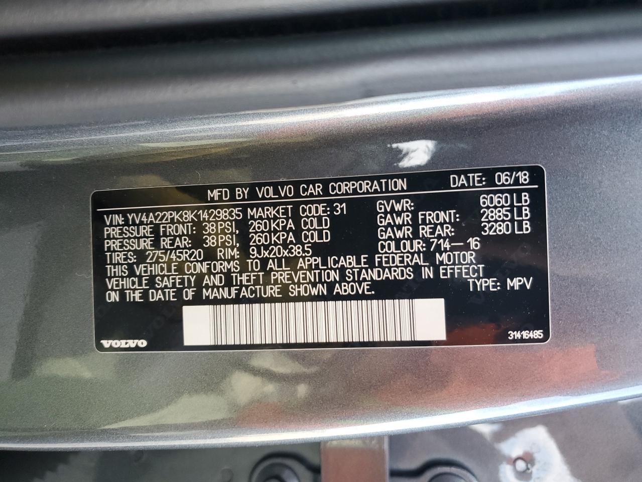 2019 Volvo XC90 - Image 15