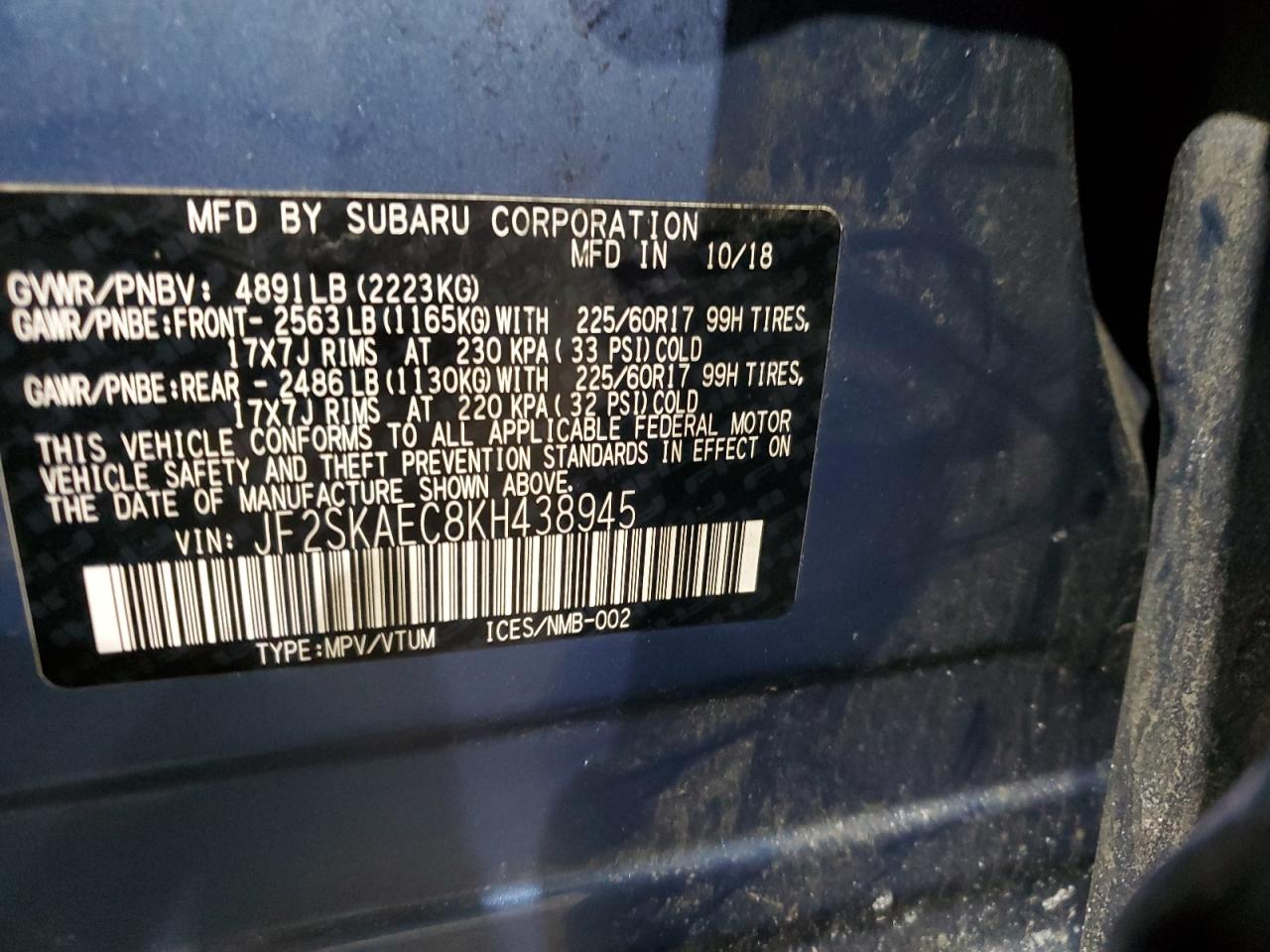 2019 Subaru Forester - Image 13