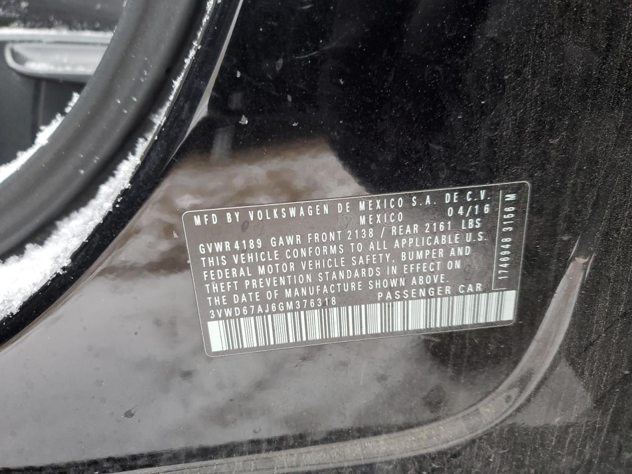 2016 Volkswagen Jetta - Image 12