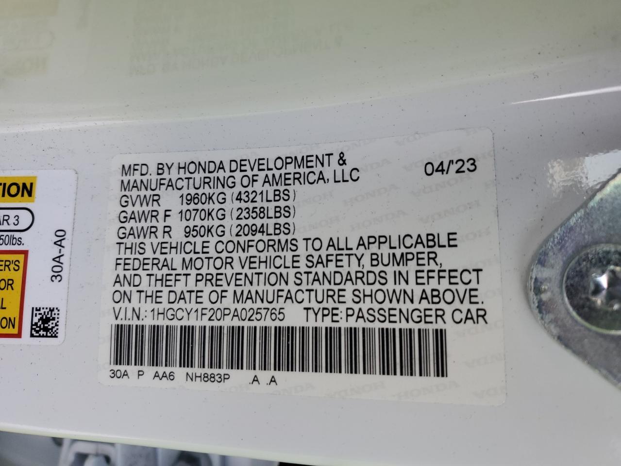 2023 Honda Accord - Image 13