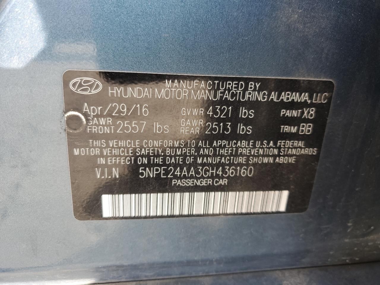 2016 Hyundai Sonata - Image 12