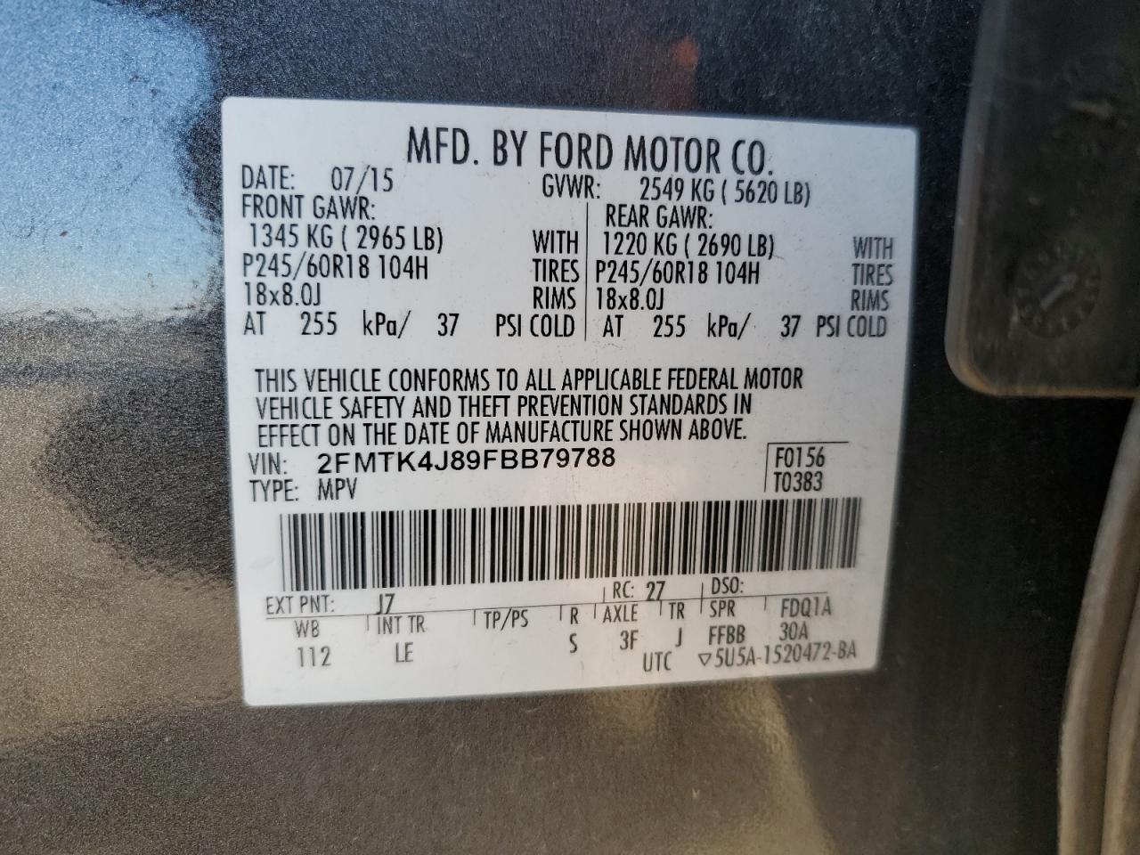 2015 Ford Edge - Image 13