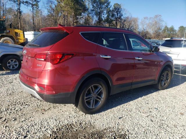  HYUNDAI SANTA FE 2017 Czerwony