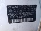 2024 Hyundai Sonata Sel en Venta en Elgin, IL - Side