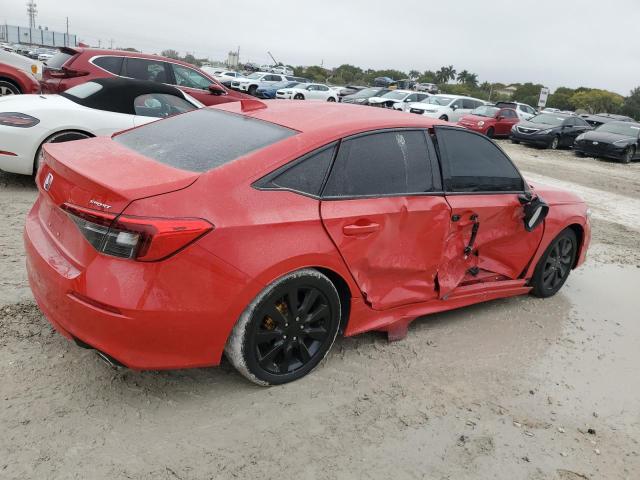  HONDA CIVIC 2022 Czerwony