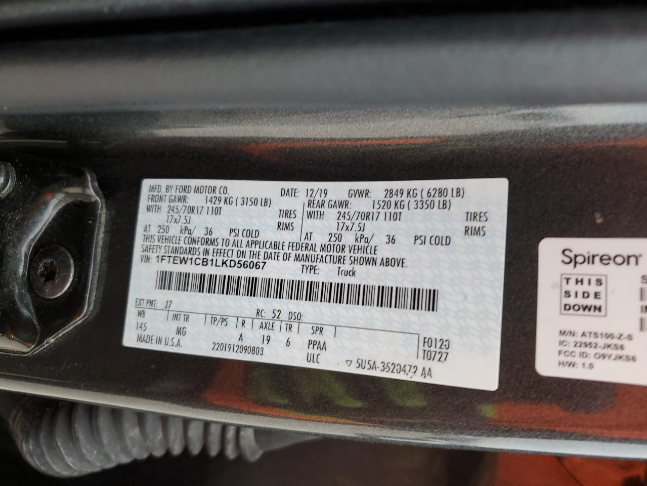 2020 Ford F-150 - Image 12