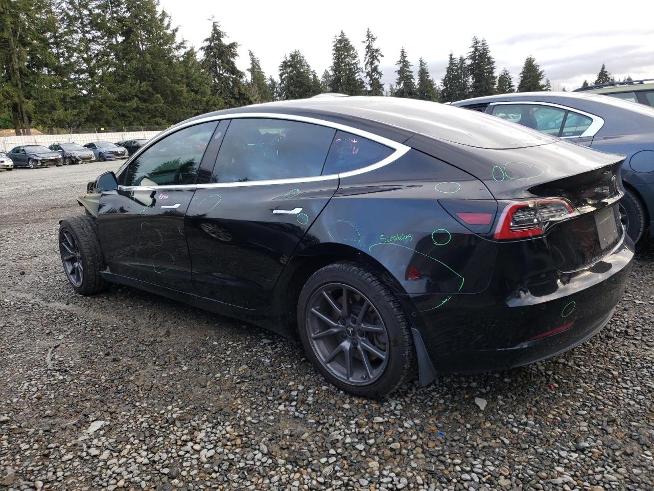 VIN 5YJ3E1EB1JF068308 2018 TESLA MODEL 3 no.2