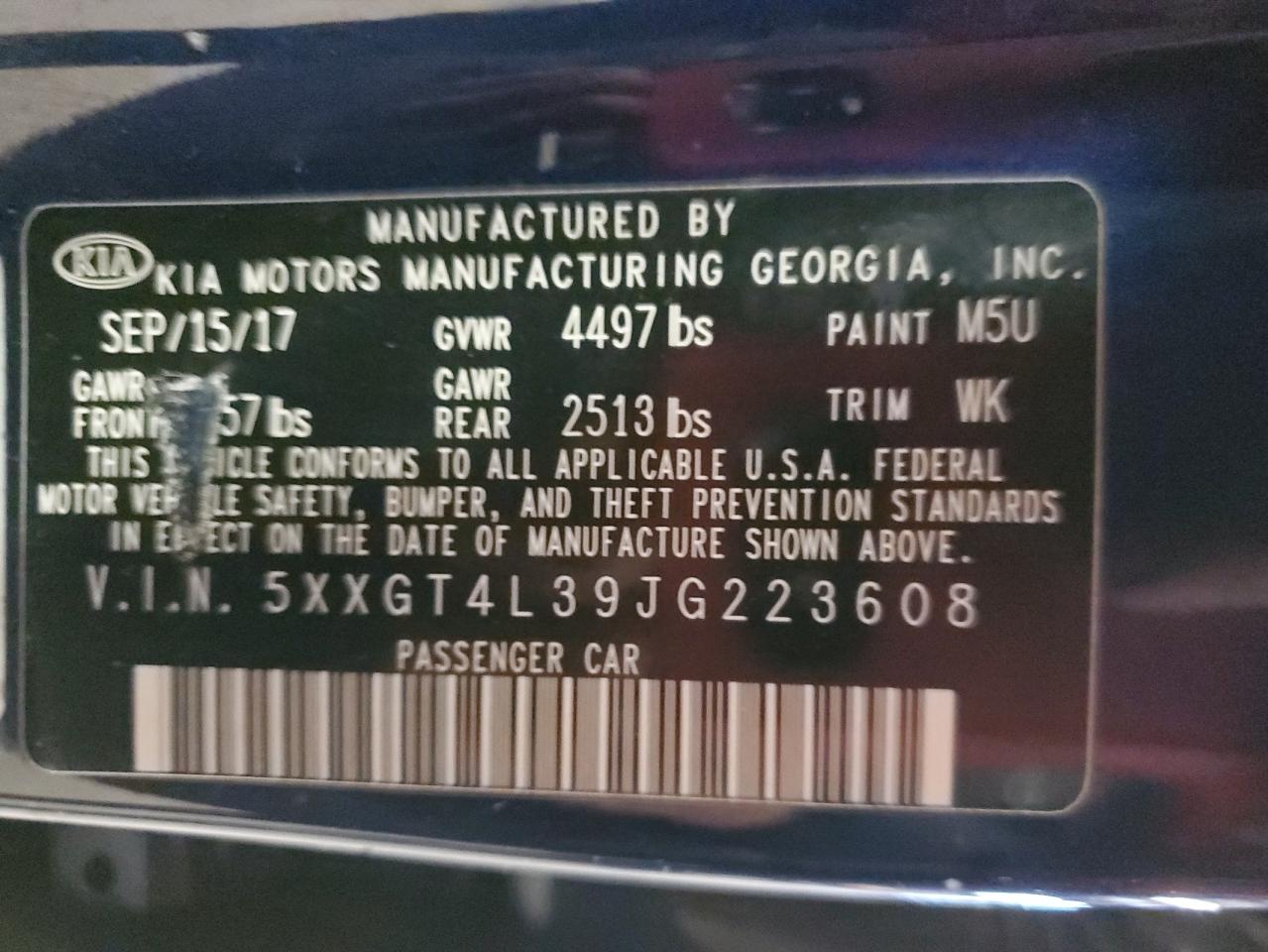 2018 Kia Optima - Image 12