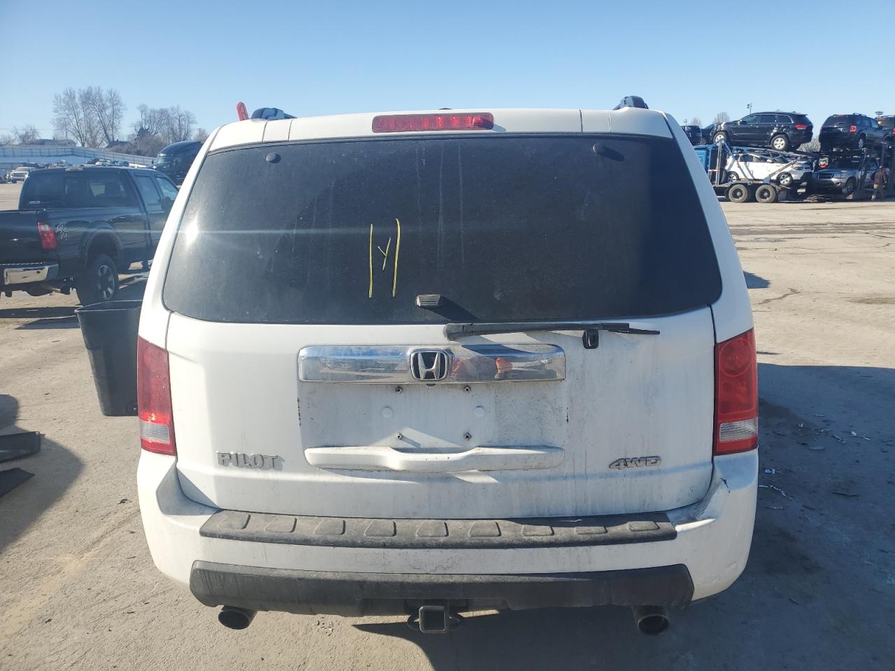2011 Honda Pilot Exl VIN: 5FNYF4H58BB026696 Lot: 42803885