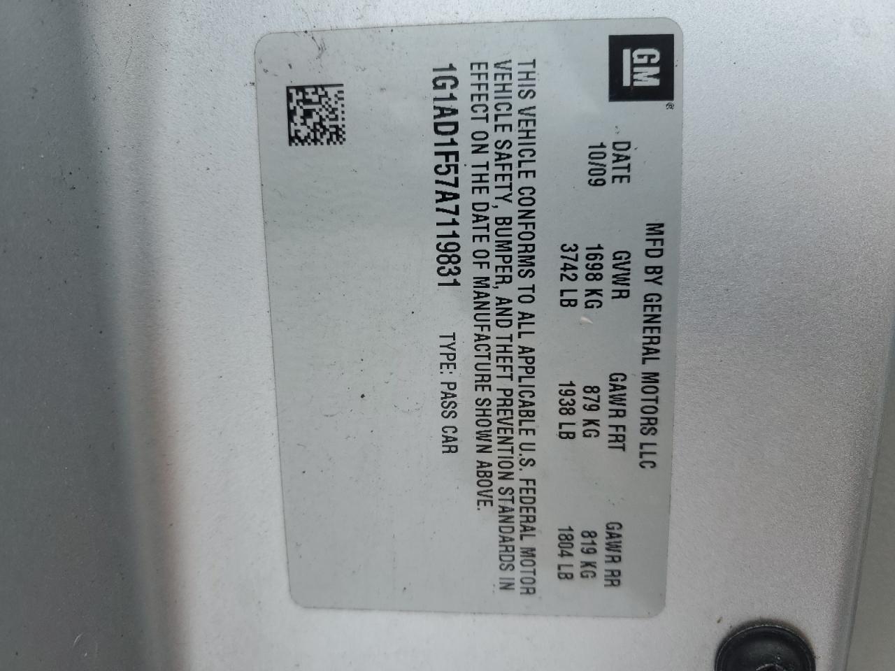 2010 Chevrolet Cobalt - Image 12