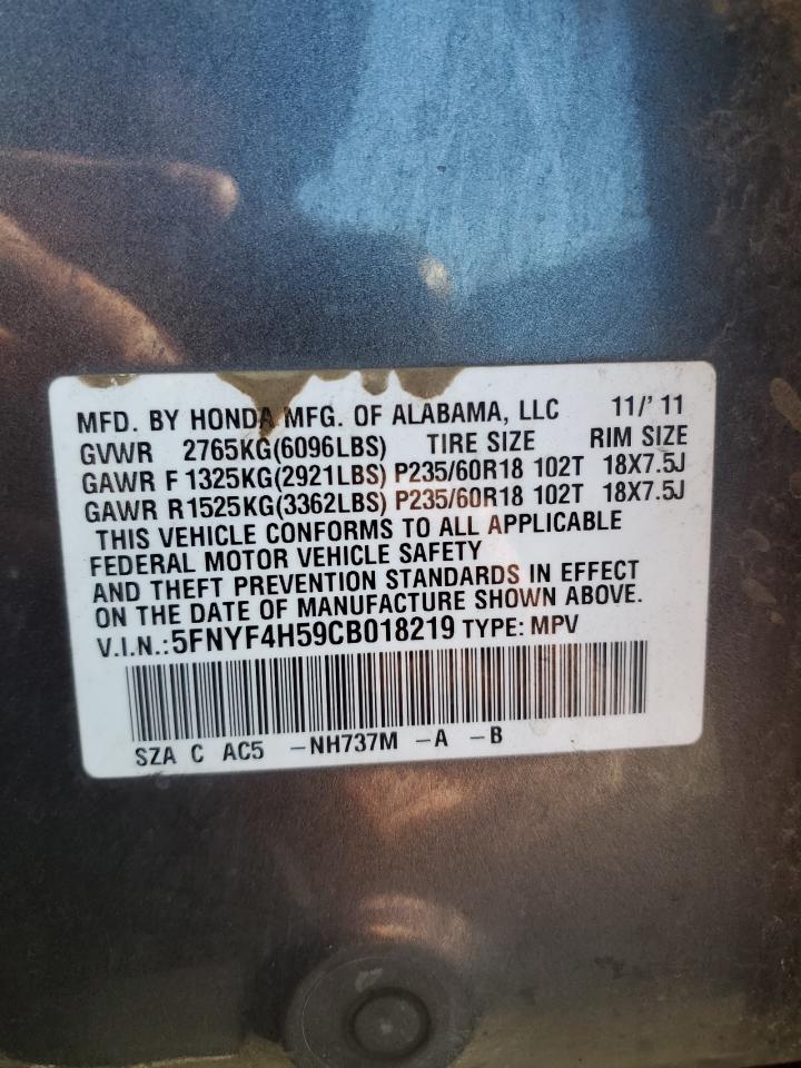 2012 Honda Pilot - Image 15
