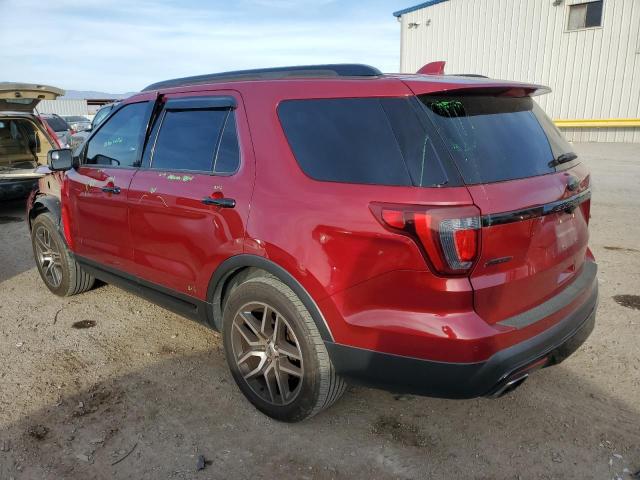  FORD EXPLORER 2017 Червоний