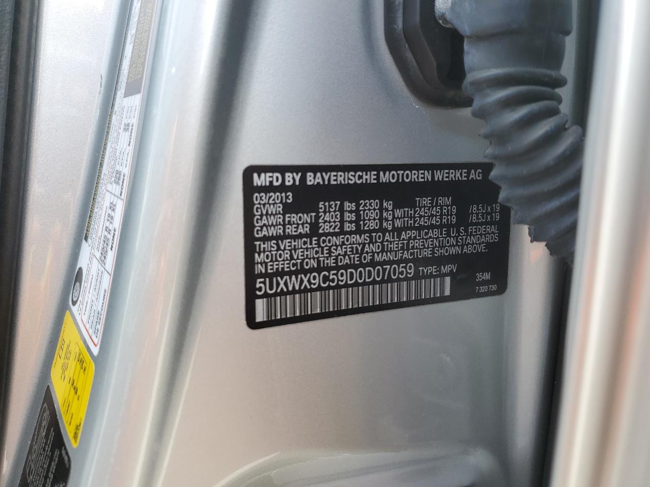 2013 BMW X3 - Image 13