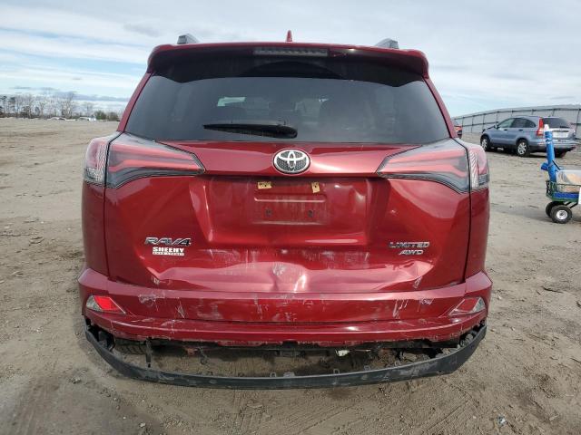  TOYOTA RAV4 2018 Красный